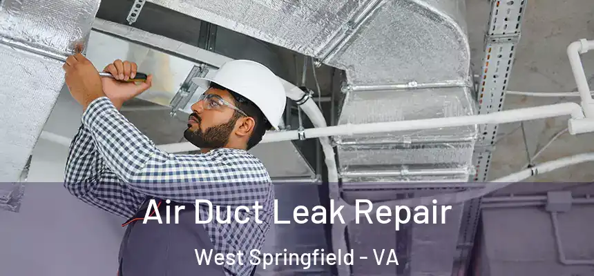  Air Duct Leak Repair West Springfield - VA