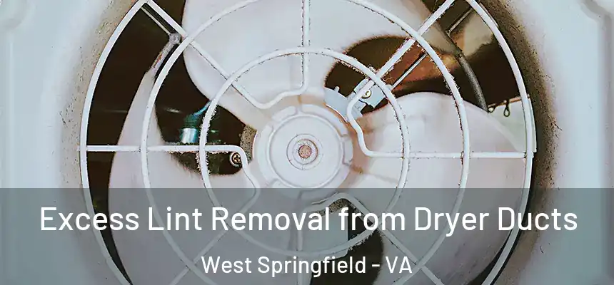  Excess Lint Removal from Dryer Ducts West Springfield - VA